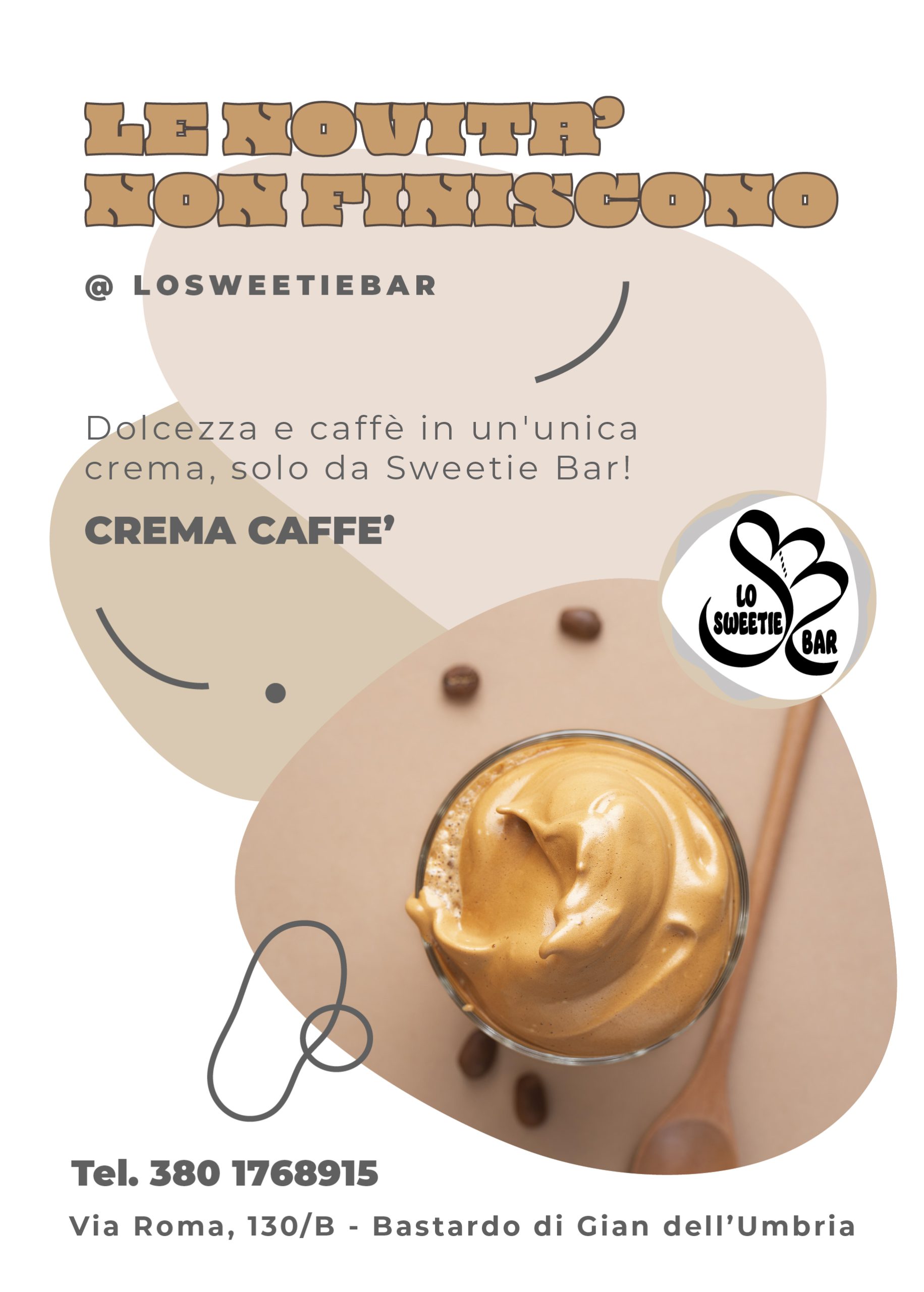 Locandina A4 Crema Caffè