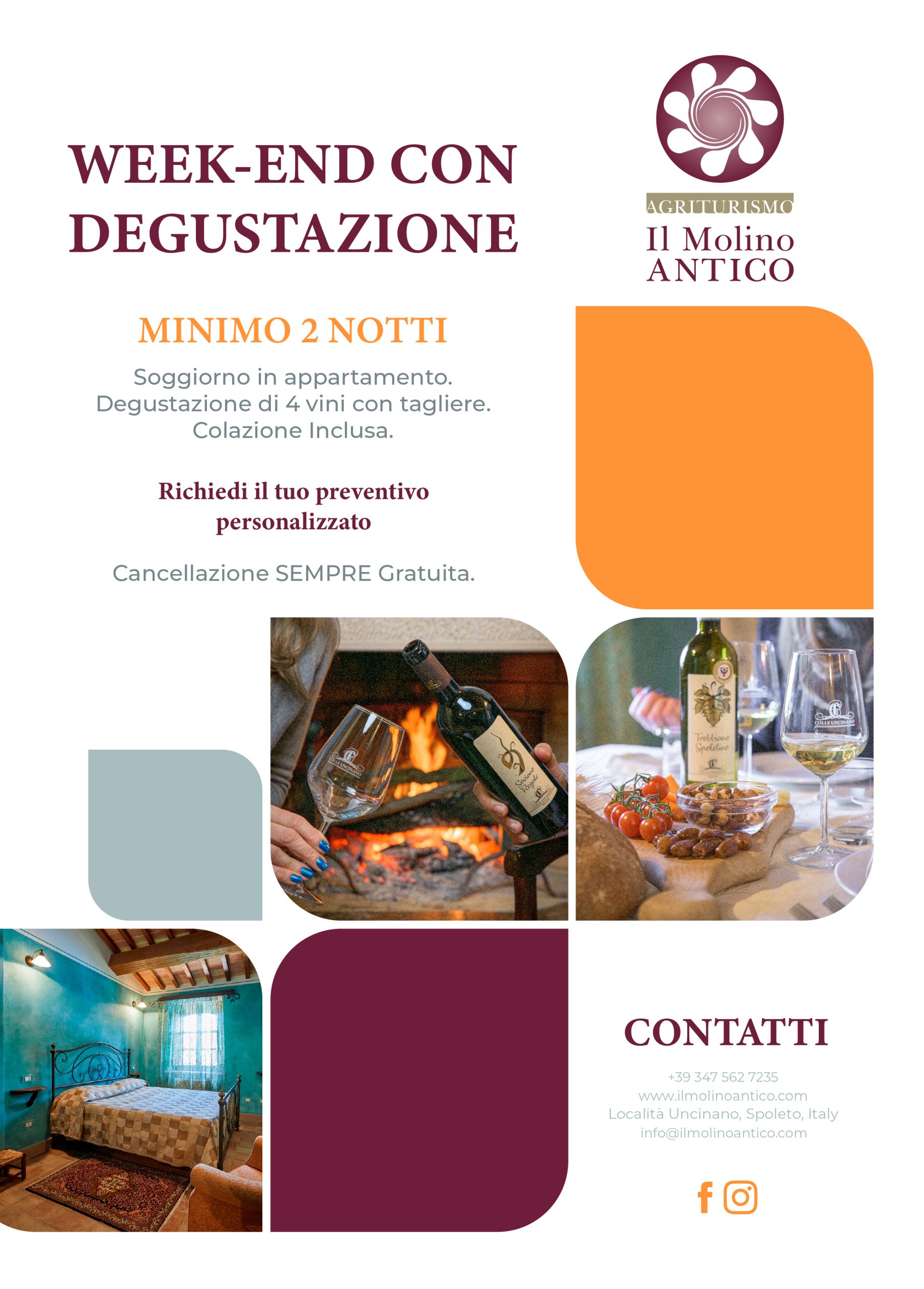 Locandina Week-End con degustazione_formato A4